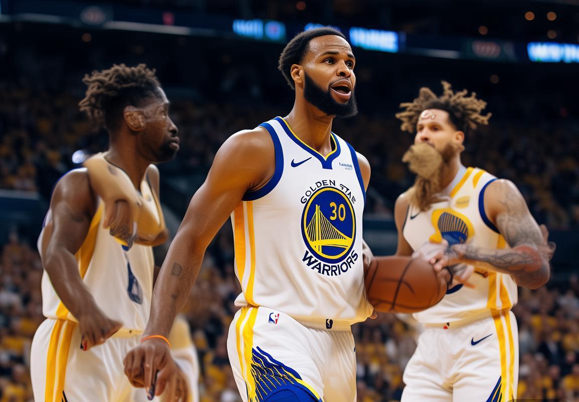 斯蒂芬·库里缺阵勇士队力克米切尔29分，团队篮球铸就五人上双胜利